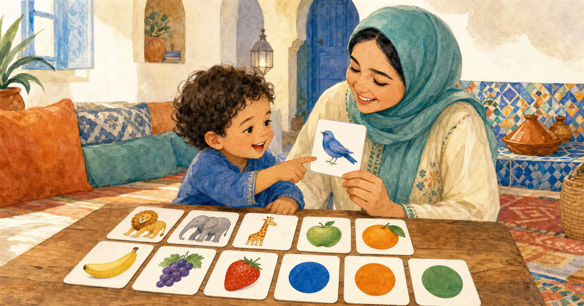 Couverture : Apprendre l’arabe aux enfants de 3 à 6 ans : par où commencer ?