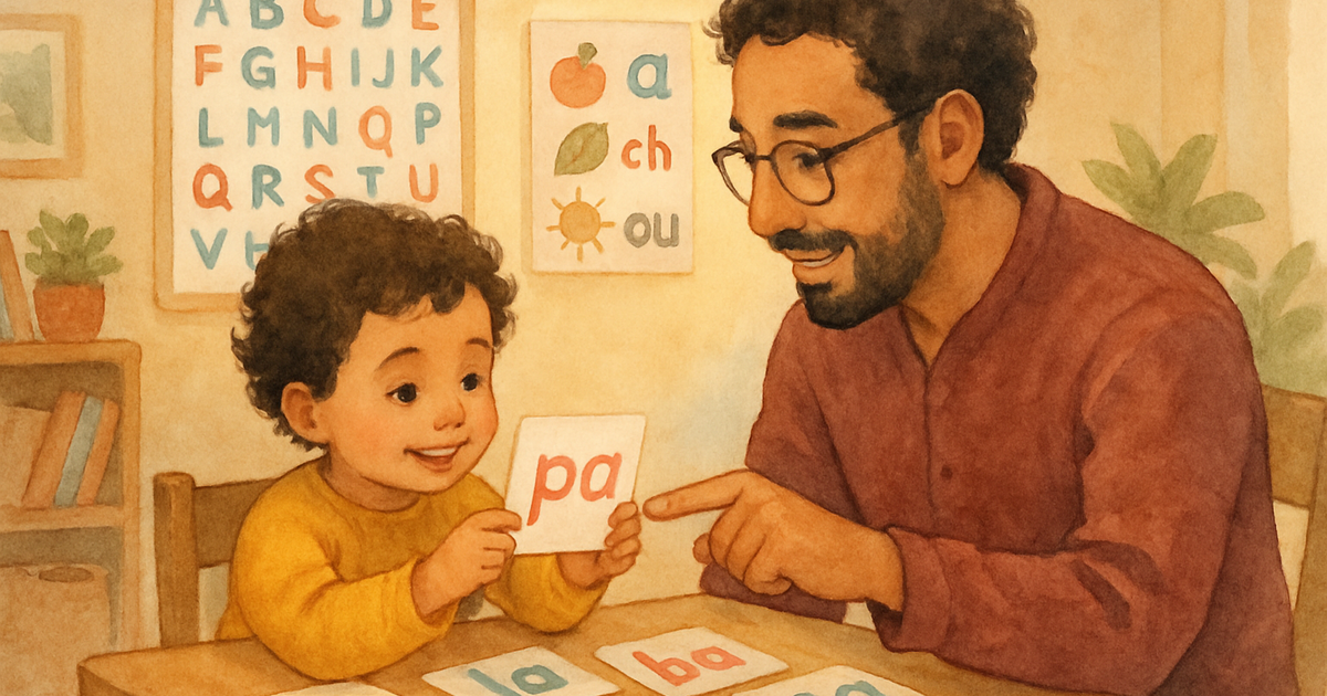 Couverture : Comment accompagner son enfant à la maison avec la méthode de lecture syllabique