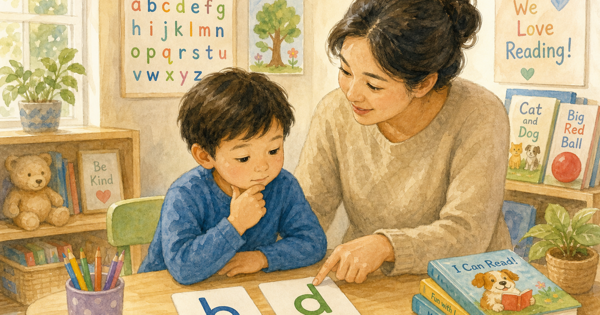Couverture : Pourquoi mon enfant confond les lettres b et d : comprendre et aider