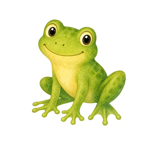 Illustration du mot grenouille
