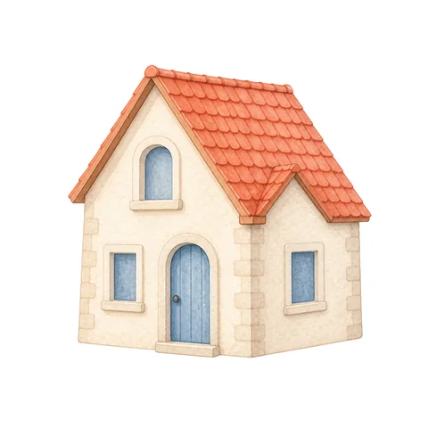 Illustration du mot maison