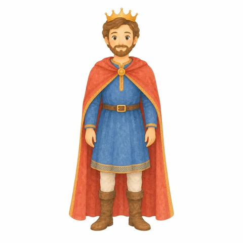 Illustration du mot roi